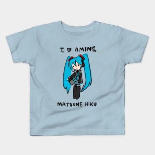 amine fan Kids T-Shirt
